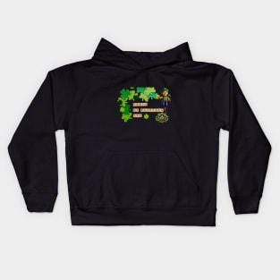 Jigging Through Joy: A St. Patrick's Day Celebration Kids Hoodie